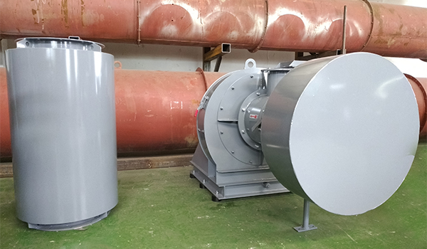 離心式風(fēng)機噪聲處理