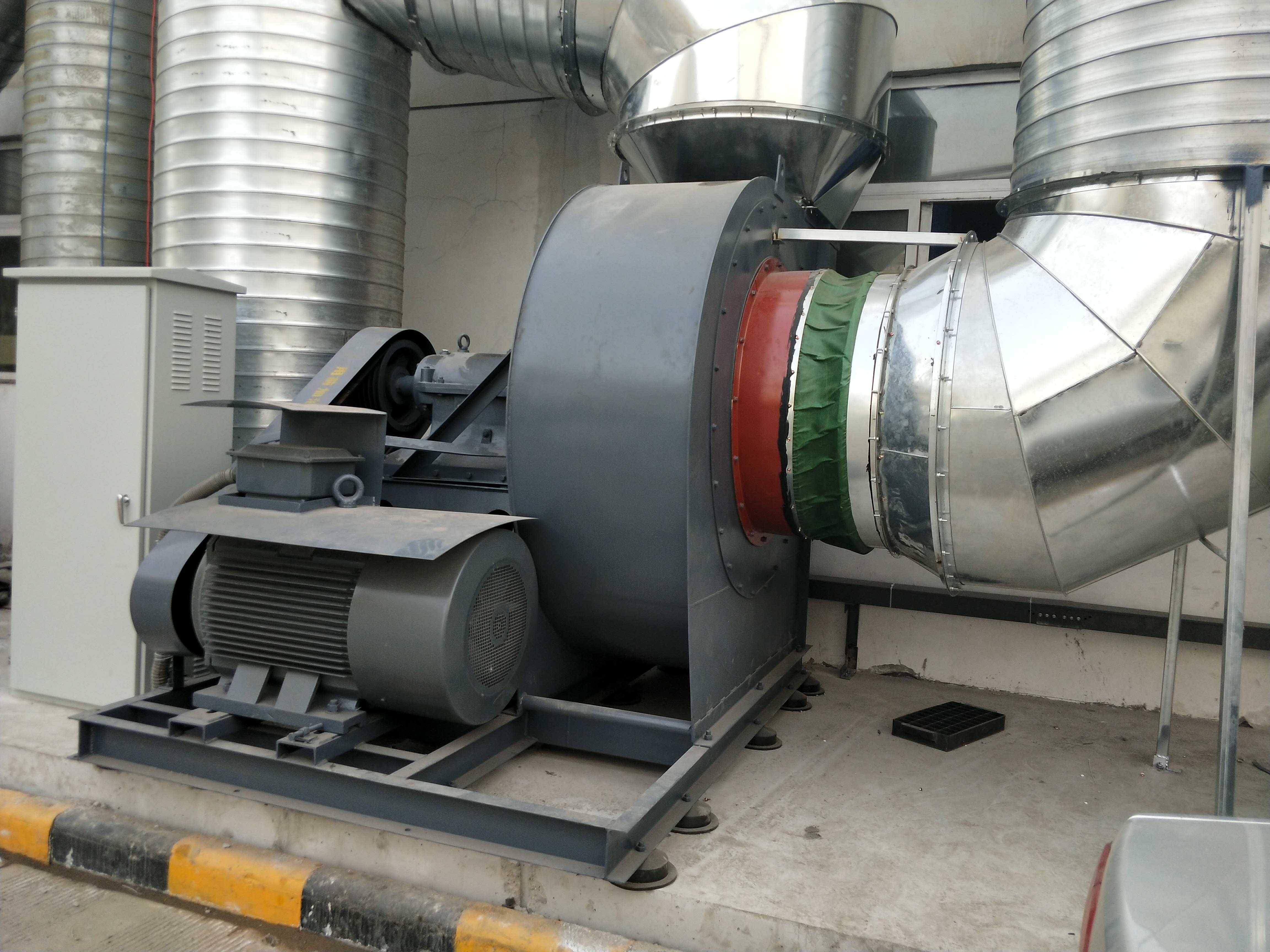 離心風(fēng)機振動值標準