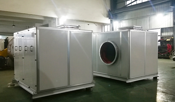 學(xué)校實(shí)驗(yàn)用離心風(fēng)機(jī)，加靜音箱更低噪